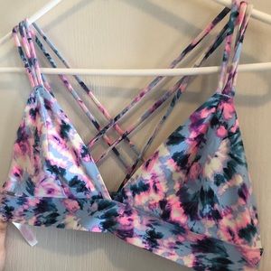 Pink brand bralette